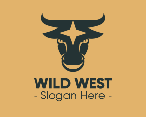 Wild Bull Star logo design