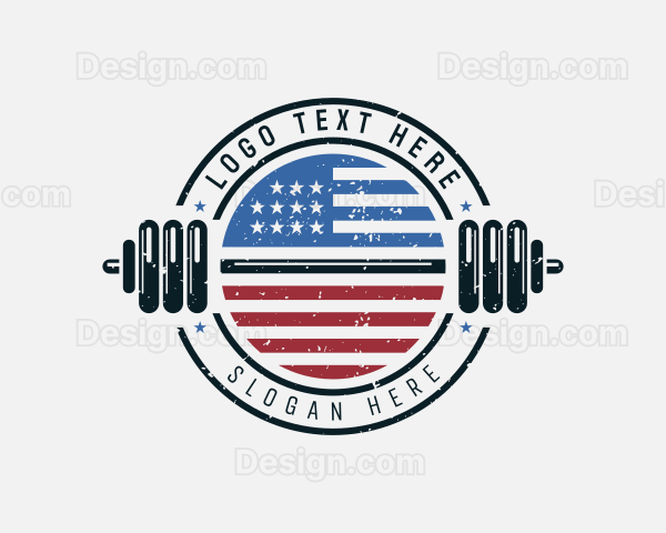 USA Athletic Gym Logo