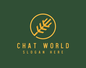 Golden Wheat Agriculture logo design