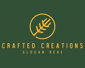 Golden Wheat Agriculture logo design