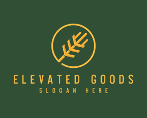 Golden Wheat Agriculture logo design