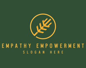 Golden Wheat Agriculture logo design