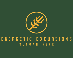 Golden Wheat Agriculture logo design