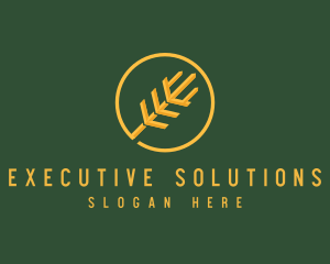 Golden Wheat Agriculture logo design