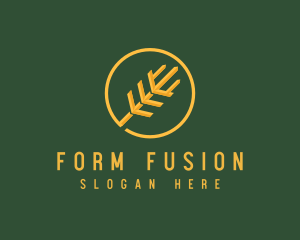 Golden Wheat Agriculture logo design