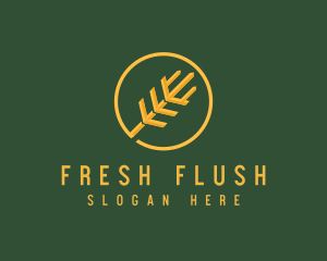 Golden Wheat Agriculture logo design