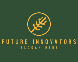 Golden Wheat Agriculture logo design