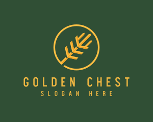 Golden Wheat Agriculture logo design