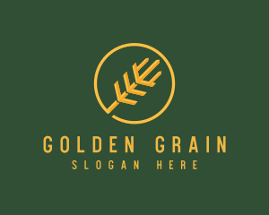 Golden Wheat Agriculture logo design