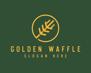 Golden Wheat Agriculture logo design