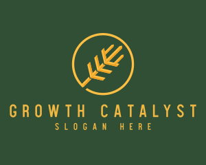 Golden Wheat Agriculture logo design