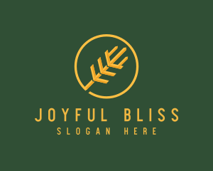 Golden Wheat Agriculture logo design