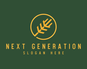 Golden Wheat Agriculture logo design