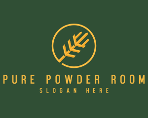 Golden Wheat Agriculture logo design