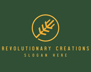 Golden Wheat Agriculture logo design