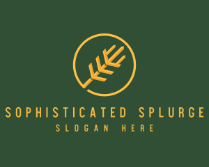 Golden Wheat Agriculture logo design