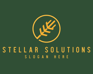 Golden Wheat Agriculture logo design