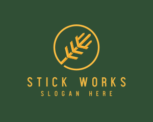 Golden Wheat Agriculture logo design