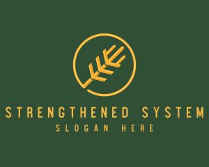 Golden Wheat Agriculture logo design