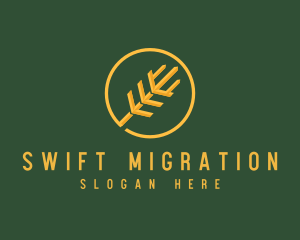 Golden Wheat Agriculture logo design