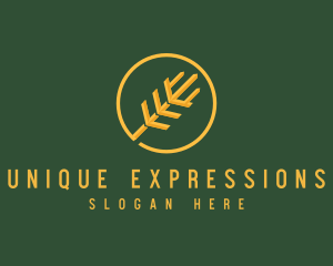 Golden Wheat Agriculture logo design