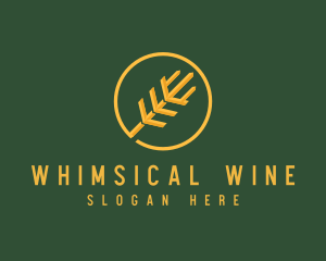 Golden Wheat Agriculture logo design