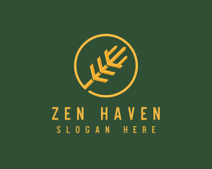 Golden Wheat Agriculture logo design