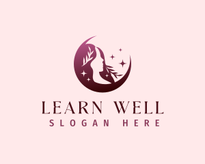 Moon Wellness Beauty logo design