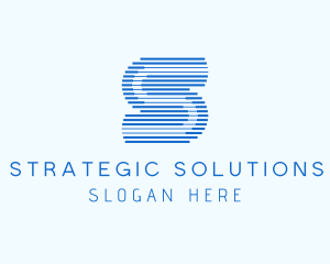 Startup Business Letter S logo design