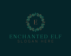 Christmas Wreath Decor logo design