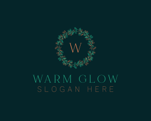 Christmas Wreath Decor logo design