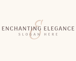 Beauty Elegant Cursive logo design