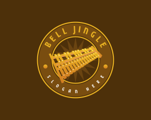 Xylophone Musical Instrument logo design