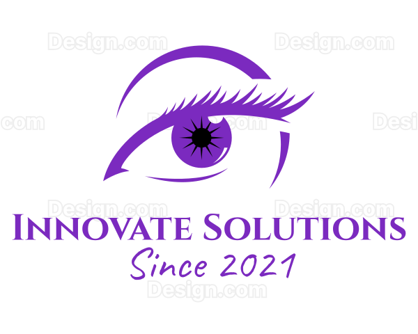 Beauty Aesthetician Eye Logo