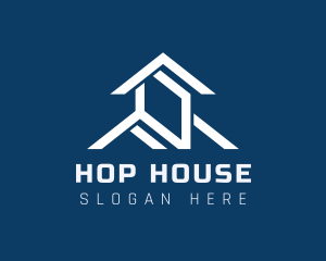 House Roofing Architecture logo design