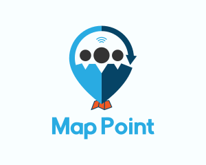 Map Pin logo