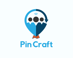 Map Pin logo