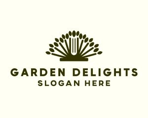 Gardening Tree Book logo design