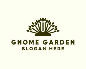 Gardening Tree Book logo design