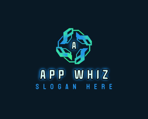 Network Tech App logo design