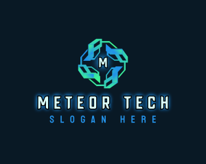 Network Tech App logo design