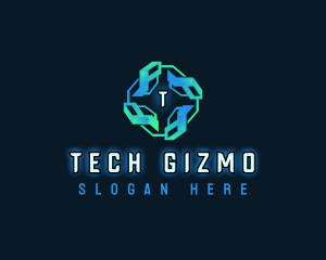 Network Tech App logo design