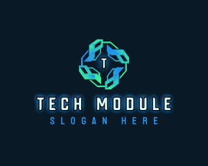 Network Tech App logo design