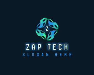 Network Tech App logo design