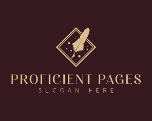 Publisher Writing Feather logo