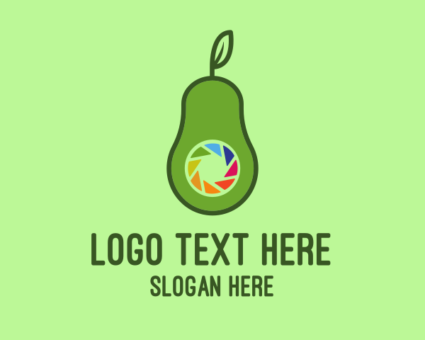 Avocado logo example 4