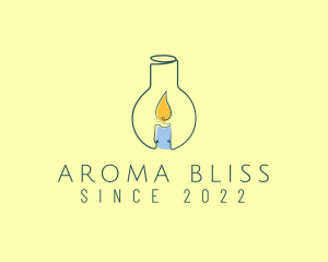 Wellness Aroma Lamp logo design