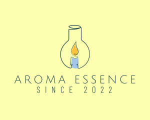 Wellness Aroma Lamp logo design