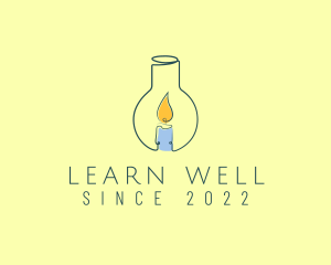 Wellness Aroma Lamp logo design