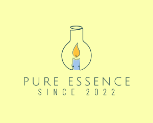 Wellness Aroma Lamp logo design